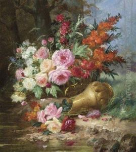 Nature Morte Aux Fleurs by Max Carlier