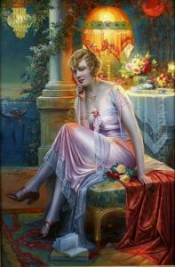 Reverie Sur La Terrasse Au Clair De Lune