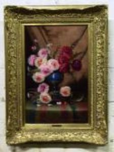 Category: Painting
 Description:bloemenstilleven by Max Carlier