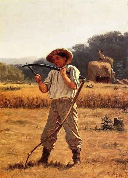Man with Sythe - view 1