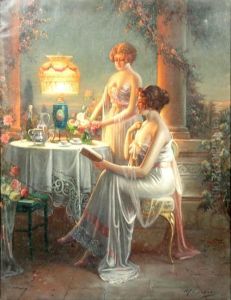 On The Terrace by Max Carlier