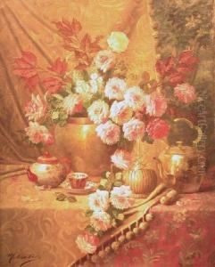 Cascading Roses