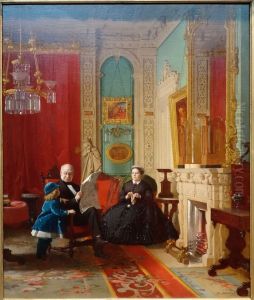 The Brown Family by Eastman Johnson
