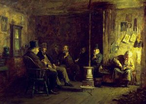The Nantucket School of Philosophy by Eastman Johnson