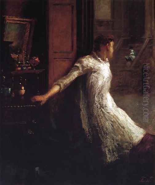 Girl at the Window - view 1