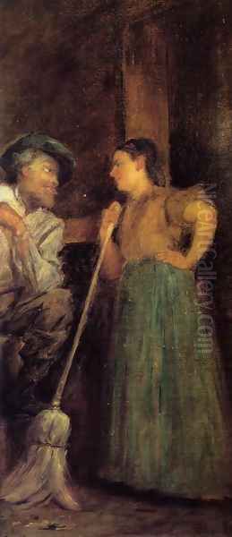 A Rustic Courtship - view 1
