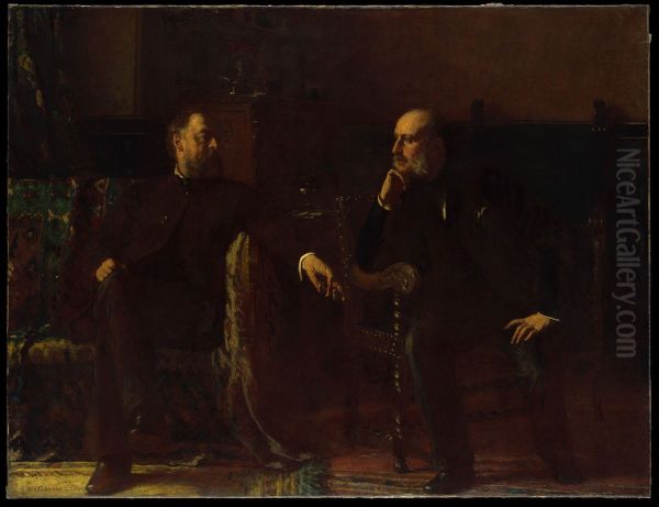 The Funding Bill by Eastman Johnson