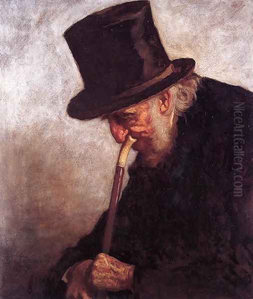 Portrait of Captain Charles Myrick (Study for 'Embers') - view 1