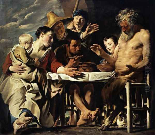 The Satyr And The Peasant - view 1