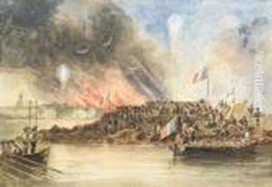 The Bombardment Of Sveaborg, In The Baltic, 9th. August 1855