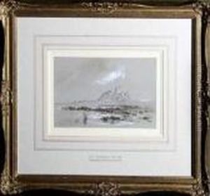 Bamburgh Castle From The North by John Wilson Carmichael
