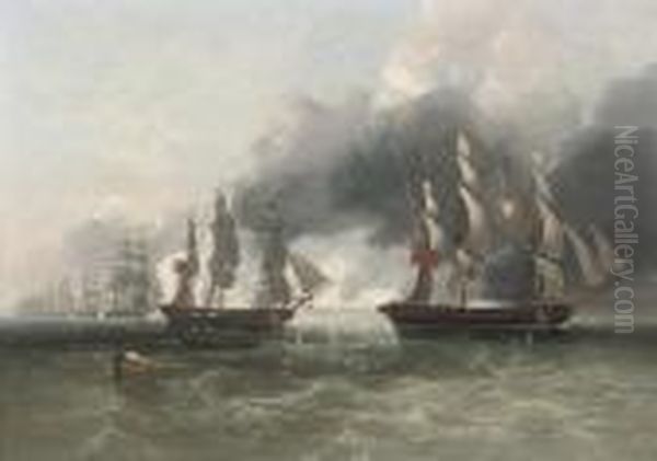 The Forcing Of The Scheldt, 11th August 1809 - view 1