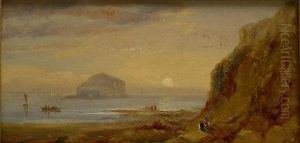 The Bass Rock At Sunrise
