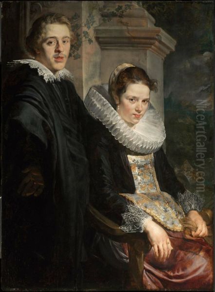 Portrait of a Young Married Couple - view 1