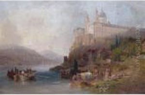 The Monastery Of Melk by John Wilson Carmichael