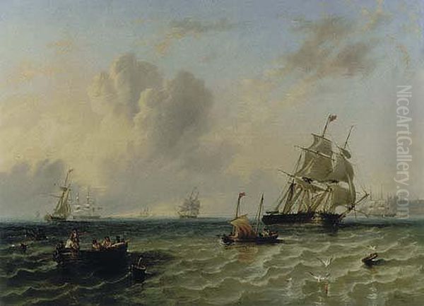 Shipping Off Whitby - view 1