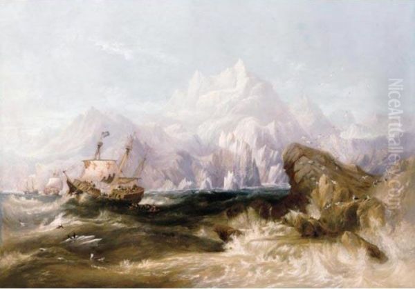 Sir Martin Frobisher's Ships - view 1