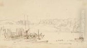 Halton Castle From The Mere; On The Mere Halton Castle From The Mere; On The Mere
