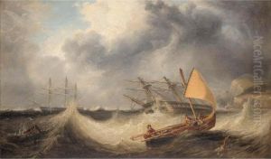 Bridport, Sailing Out In Gale