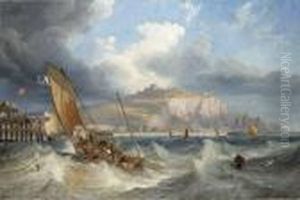 Shipping Off Dover by John Wilson Carmichael