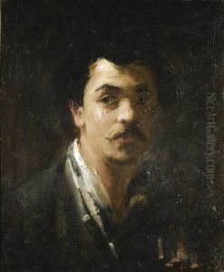 Portrait Du Sculpteur Alexandre Falguiere