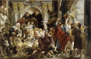 Christ Driving the Merchants from the Temple