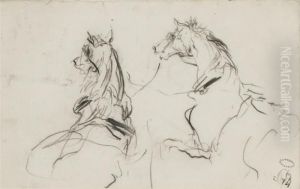 Deux Chevaux by Jean-Baptiste Carpeaux