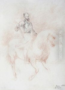 Charlesquint A Cheval by Jean-Baptiste Carpeaux