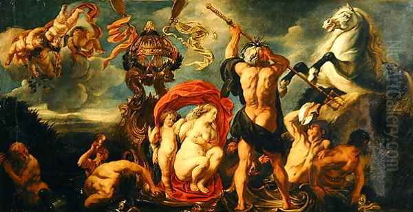 Neptune Creating the Horse - view 1