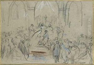 Scene De Noces by Jean-Baptiste Carpeaux