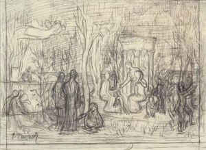 Transport De Blesses by Jean-Baptiste Carpeaux
