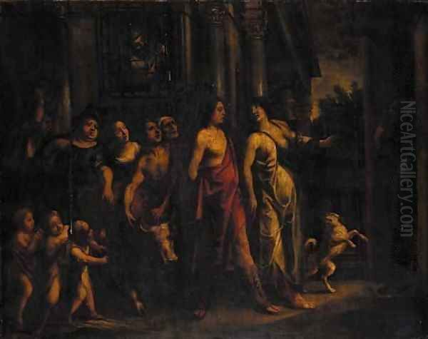 A classical procession - view 1