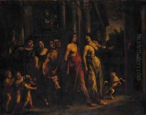 A classical procession by Jacob Jordaens