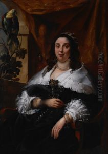 Portrait of a lady by Jacob Jordaens