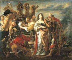 Rebecca at the Well by Jacob Jordaens