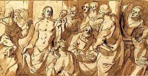The Incredulity of Saint Thomas by Jacob Jordaens