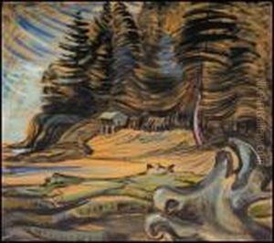 Shore And Forest (cordova Bay) by Emily M. Carr