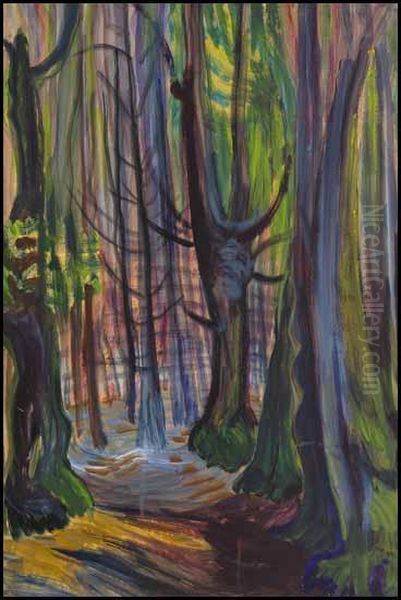 Deep Forest Path - view 1