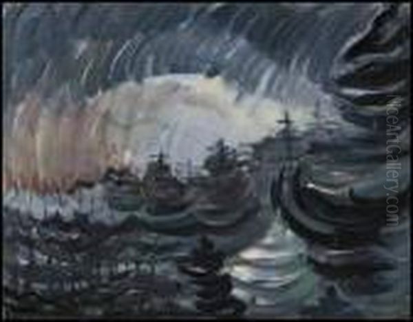 Storm Over Grey Forest by Emily M. Carr