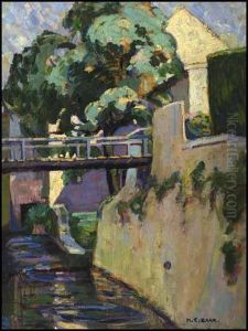 Canal In Brittany by Emily M. Carr