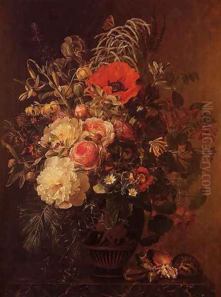 Still Life with Flowers in a Greek Vase - view 1