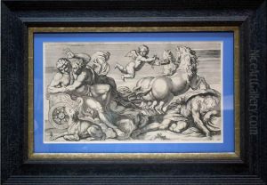 Escena Mitologica by Annibale Carracci