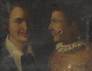 Portrait Of Two Boys by Annibale Carracci