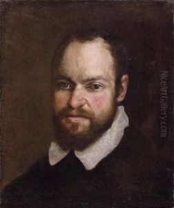 Ritratto Maschile Barbuto (agostihnocarracci?) by Annibale Carracci