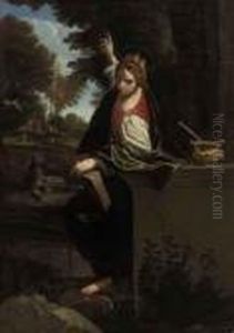 Saint Margaret by Annibale Carracci
