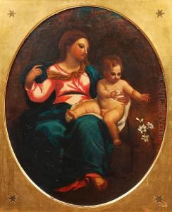 The Madonna And Child by Annibale Carracci