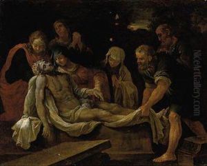 The Lamentation by Annibale Carracci