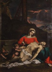 The Pieta by Annibale Carracci