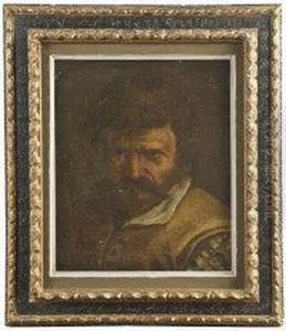 Portrait Of A Man In A Yellow Doublet by Annibale Carracci