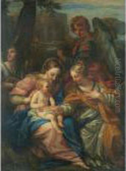 The Mystic Marriage Of Saint Catherine - view 1